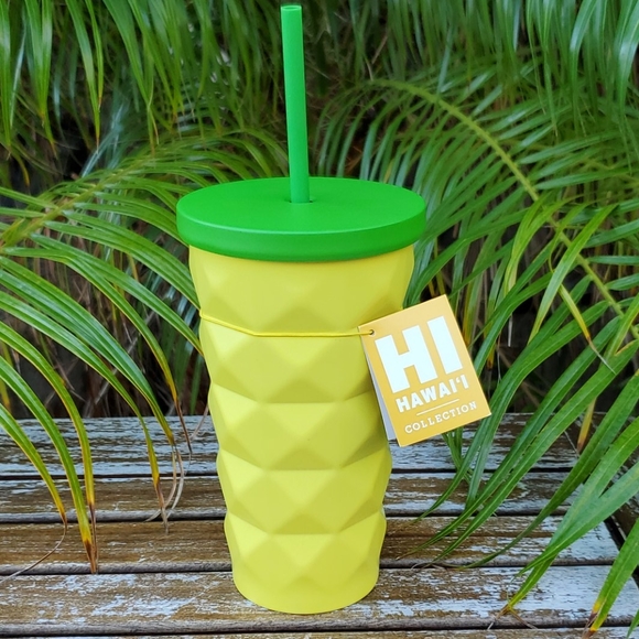 Starbucks Hawaii Pineapple SS Cold Cup NWT